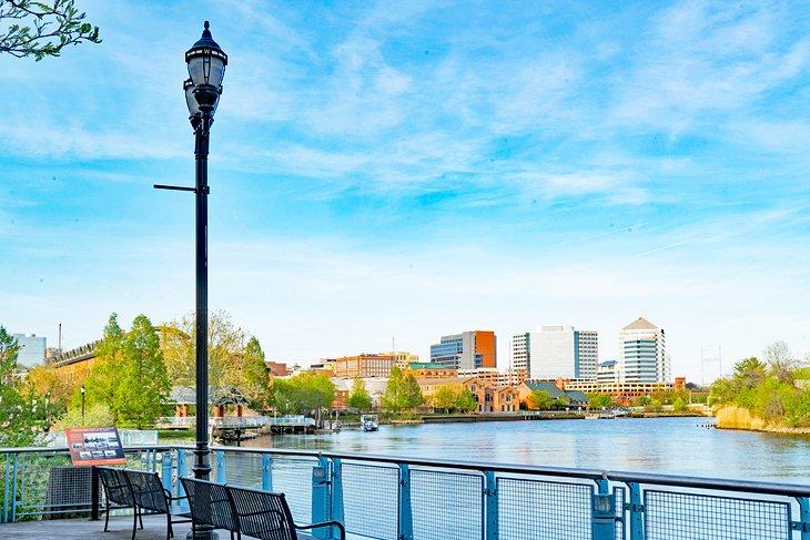 Horizonte de Wilmington y el río Christiana