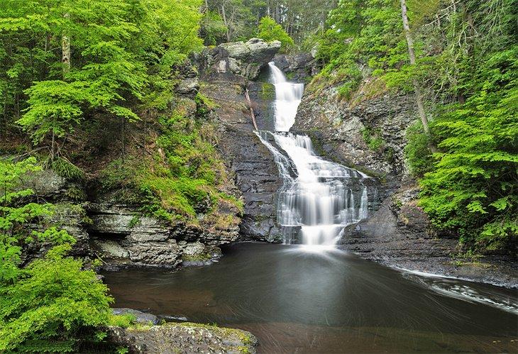 Cascadas Raymondskill, Área de Recreación Nacional del Delaware Water Gap
