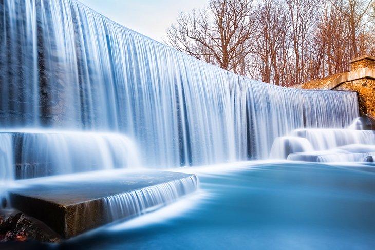 Cascada de la Reserva de Watchung