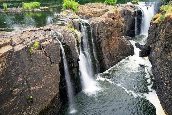 Cascadas Grandiosas de Paterson en Nueva Jersey