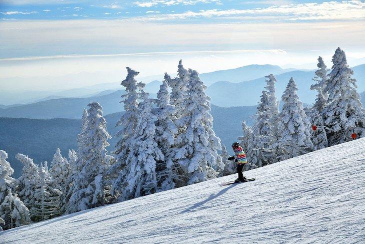Esquiador en Stowe