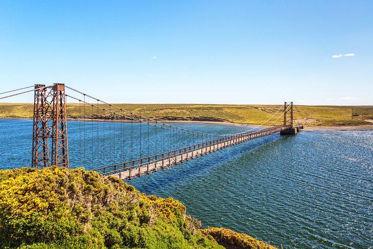 Pont suspendu de Bodie Creek