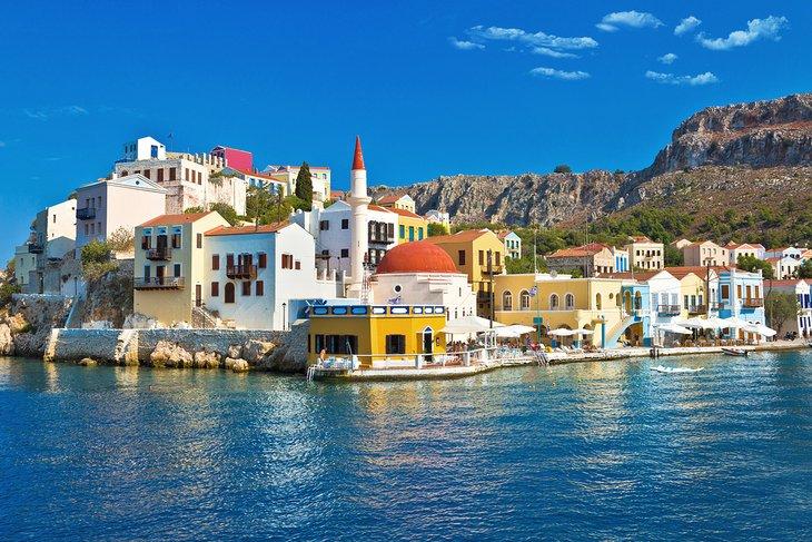Frente al puerto de Meis (Kastellorizo)
