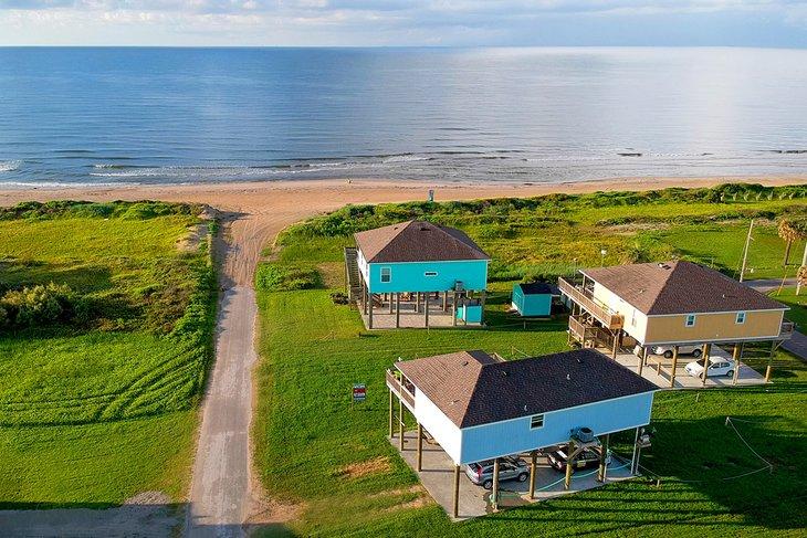 Maisons de plage de Bolivar