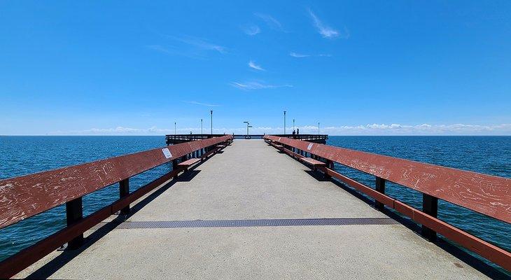 El muelle en Centre Island