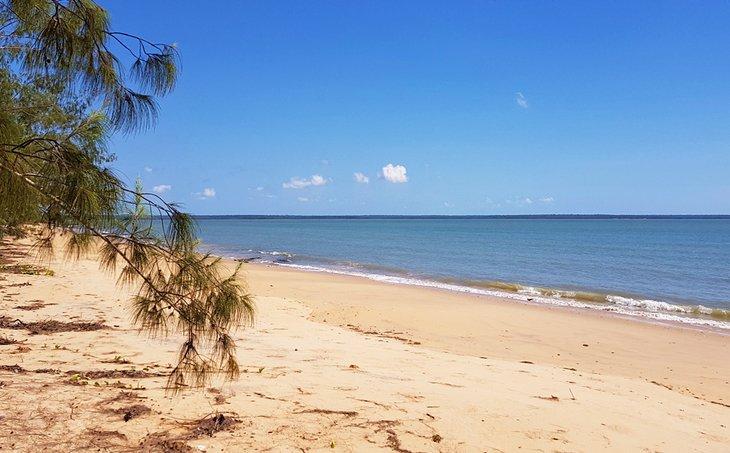 Plage des îles Tiwi