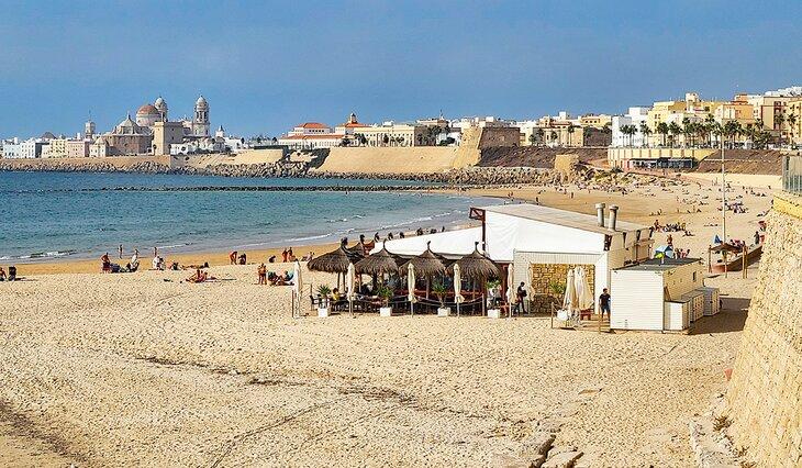 Restaurante en la playa de Santa María