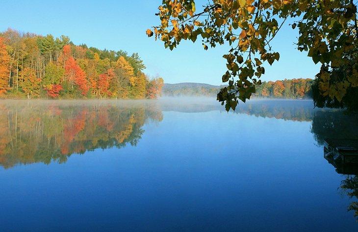 Laurel Lake en The Berkshires