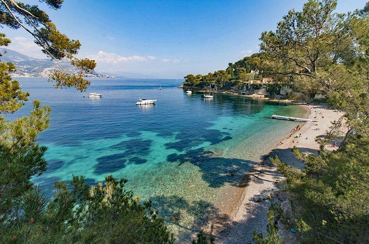 Plage de la Paloma en Saint-Jean-Cap-Ferrat 