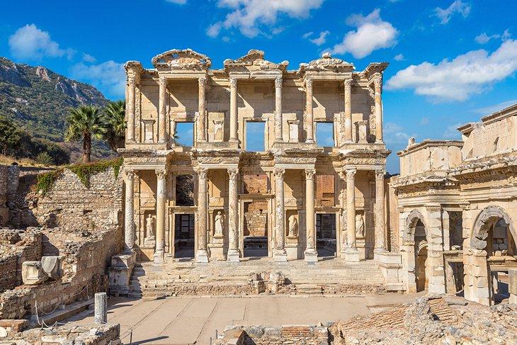La Biblioteca de Celsus en Éfeso
