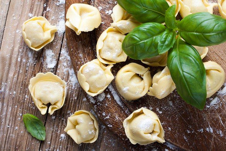Tortellini italianos