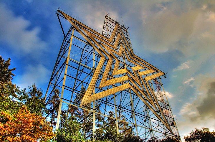 Mill Mountain Park y la estrella de Roanoke