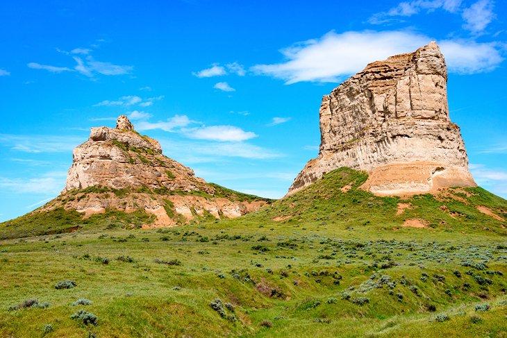 Courthouse y Jail Rocks