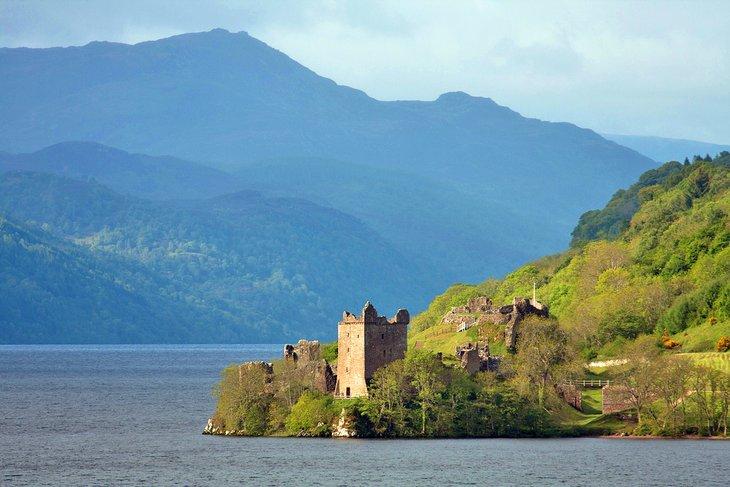 Castillo de Urquhart en el Lago Ness