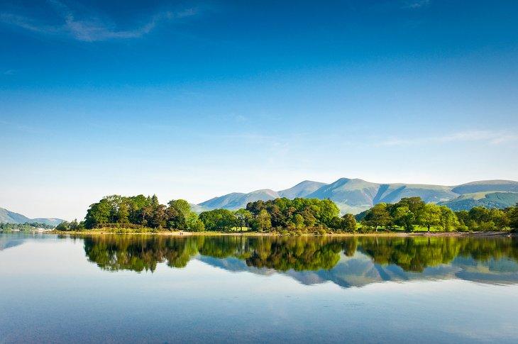 Derwent Water im englischen Lake District