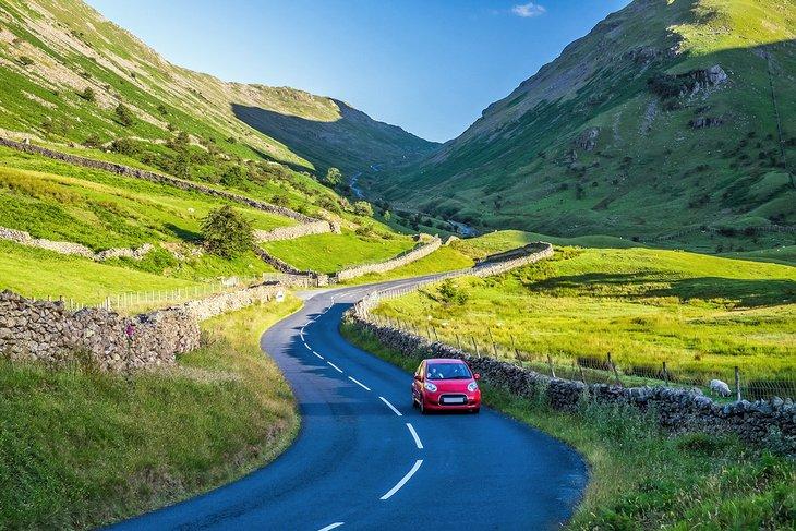 Fahrt durch den Lake District