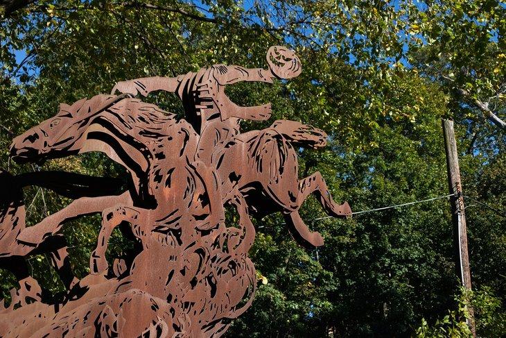 Estatua del Jinete Sin Cabeza