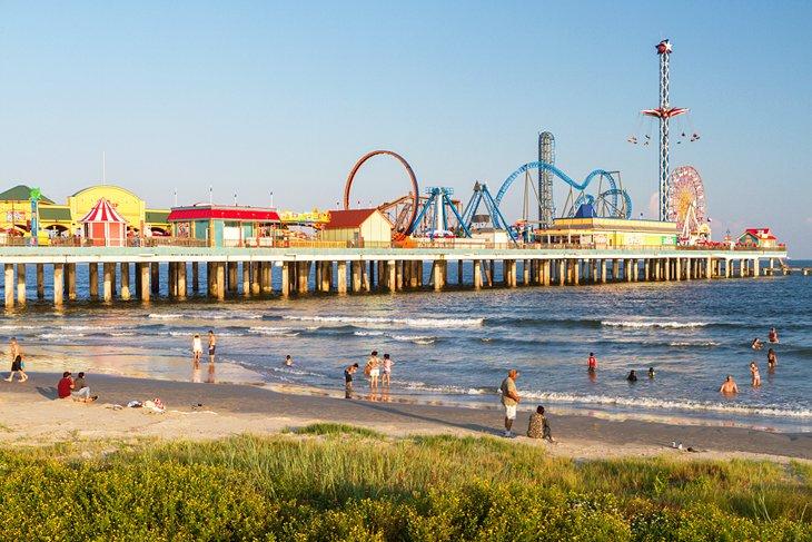 Galveston Island Historischer Pleasure Pier