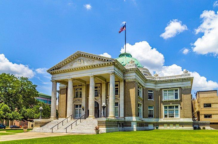 Edificio histórico en Lake Charles
