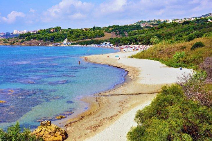 Playa de Sovareto, Sciacca