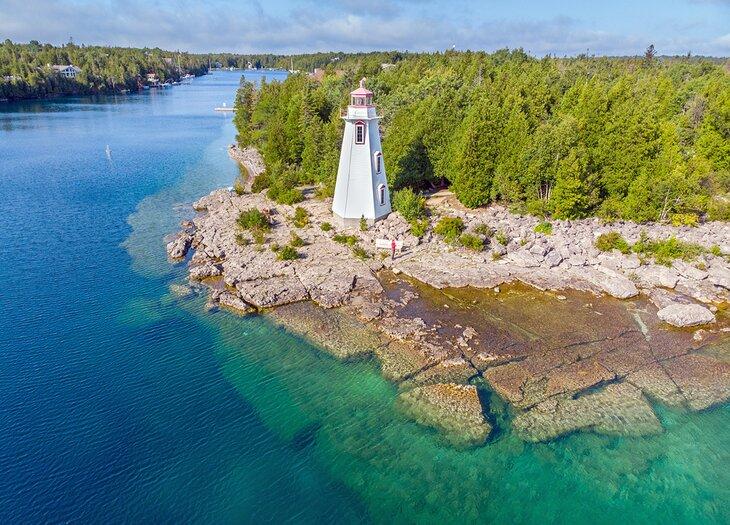 Phare de Big Tub, Tobermory, Ontario