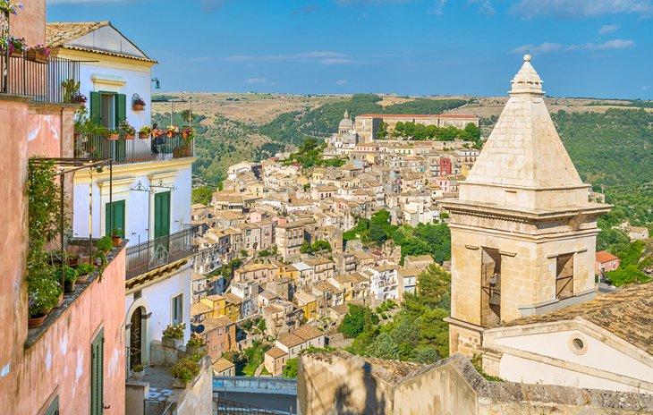 Santa Maria delle Scale con vistas a Ragusa