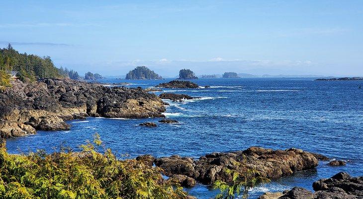 Aussichtspunkt vom Leuchtturmabschnitt des Wild Pacific Trail