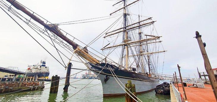 Musée du Port du Texas et l'Elissa