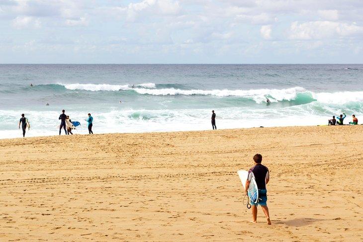 Playa de la Zurriola: Playa de Surfistas