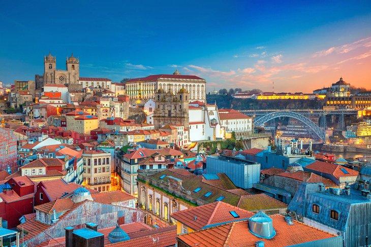 Oporto al atardecer
