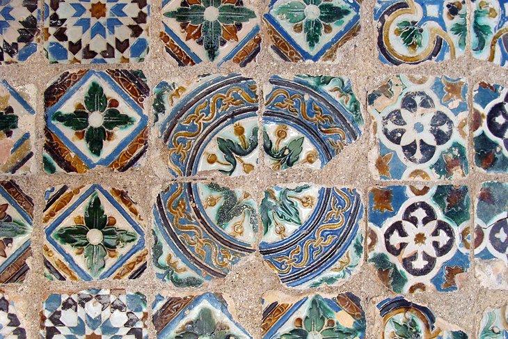 Azulejos trabajo de cerámica
