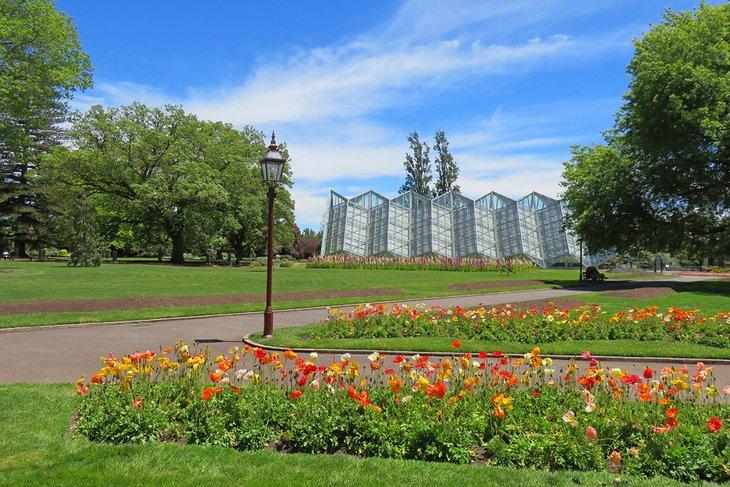 Conservatorio Robert Clark en los Jardines Botánicos de Ballarat