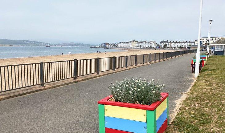 Esplanade à Exmouth
