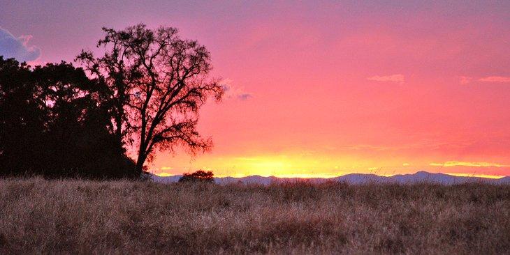 Coucher de soleil à Roseville, CA