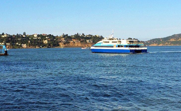 Trajet en ferry de San Francisco à Sausalito