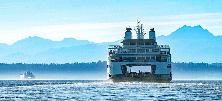 Washington State Fähre im Puget Sound
