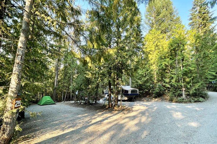 Terrain de camping de Cedar Falls