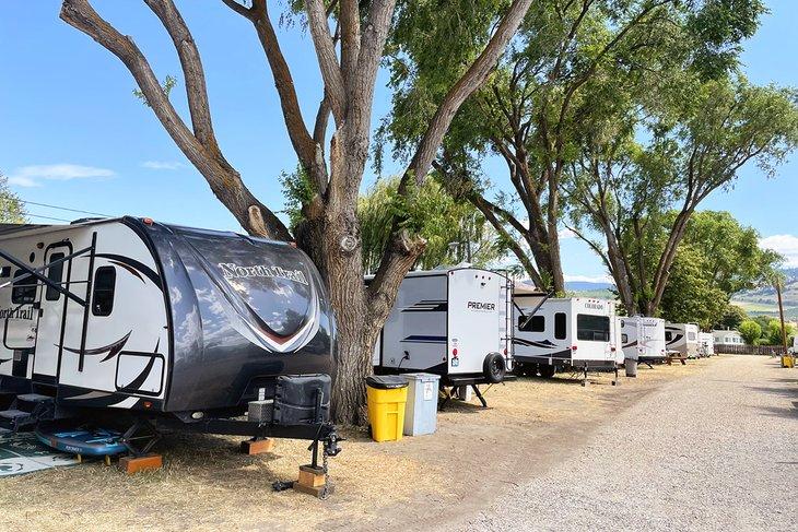 Terrain de camping de Sandy Beach