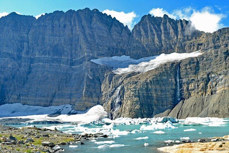 Glaciar Grinnell en la región de Many Glacier del parque