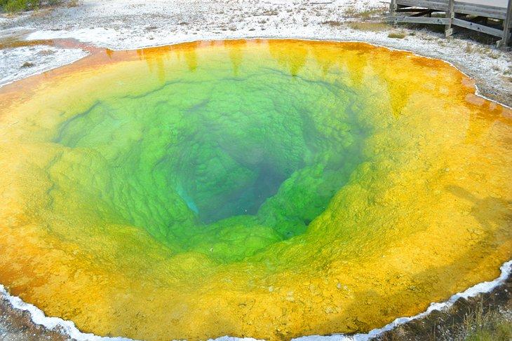 Morning Glory Pool im Yellowstone Nationalpark