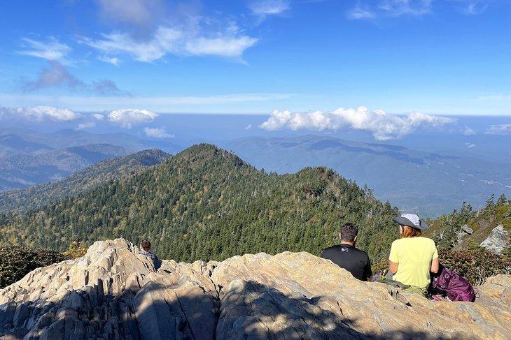 Cimas en el Monte LeConte