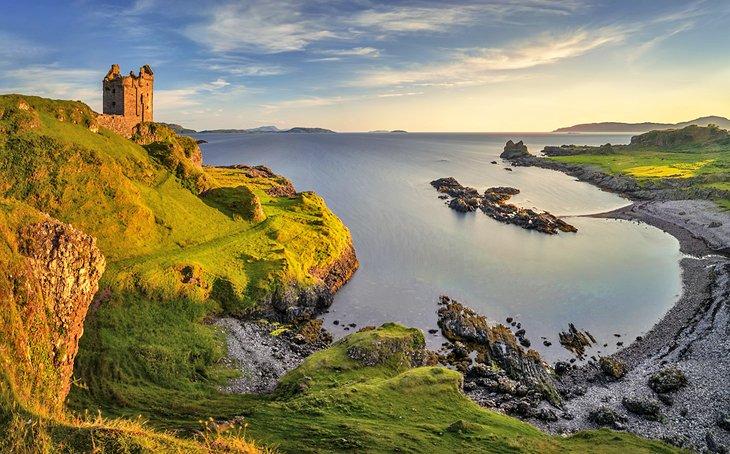 Gylen Castle auf der Insel Kerrera
