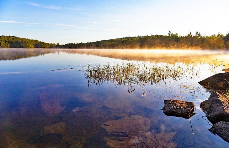 Lac Swan au petit matin