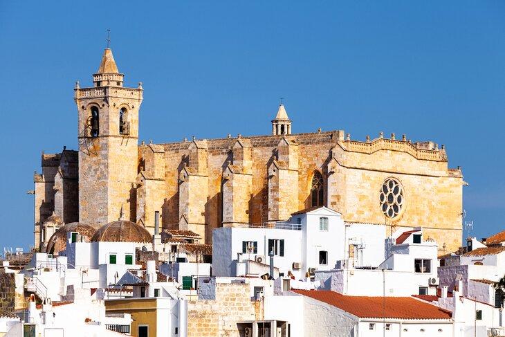 Catedral de Santa María en la Ciutadella de Menorca