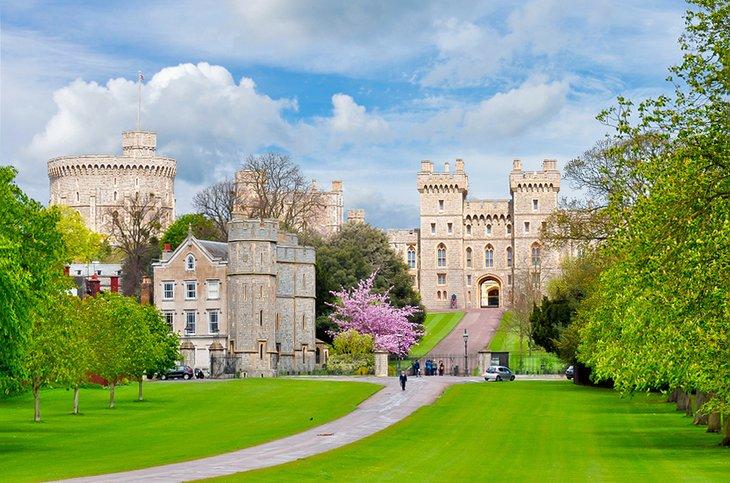 La entrada al Castillo de Windsor