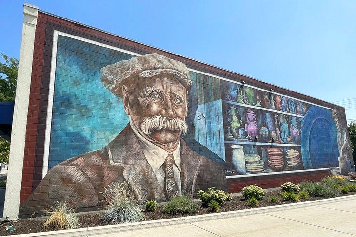 Mural de la légende de Vernon