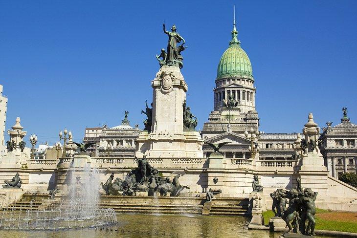 Plaza du Congrès à Buenos Aires