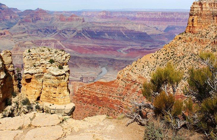 Borde sur del Gran Cañón