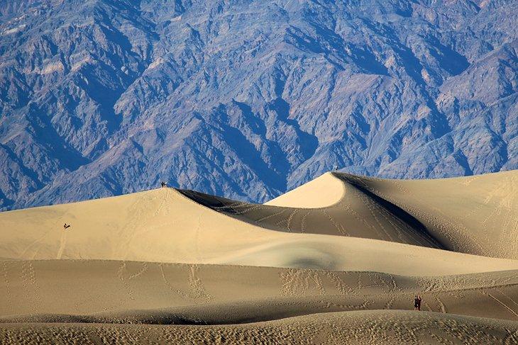 Dunas de arena cerca de Stovepipe Wells