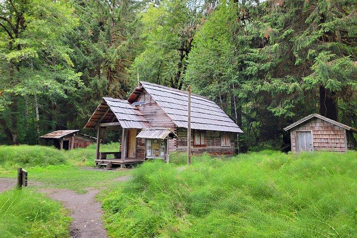 Estación de Guardabosques Olympus, a 9.1 millas de la entrada del sendero